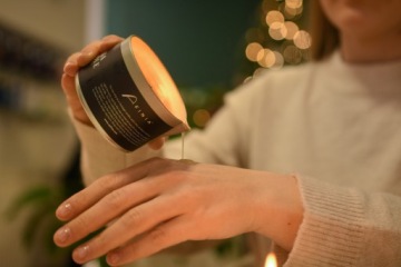 AFINIA CANDLE-PINA COLADA Свеча для массажа рук