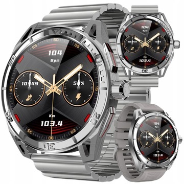 SMARTWATCH ZEGAREK MĘSKI ROZMOWY AMOLED MENU PL