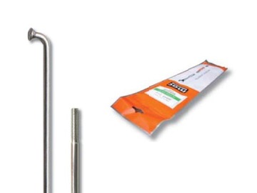 Szprychy CNSPOKE 2.3-2.3-2.0 284mm srebrne 72szt.