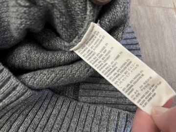 Abercrombie&Fitch męski sweter wełna len wool