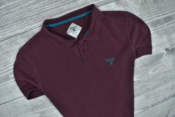 BARBOUR Logowana Koszulka Polo Polówka Męska L