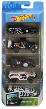 HOT WHEELS SAMOCHODZIKI 5-PAK SPEED BLUR GTN45
