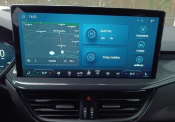 Ford Focus IV Hatchback Facelifting 1.0 EcoBoost 125KM 2024 Ford Focus 1.0 Ecoboost Hybrid 125KM ST-LineX SalonPL SerwisASO VAT23 Gwar, zdjęcie 21