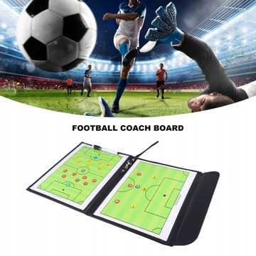 Доска для футбольного тренера, портативная, складная.