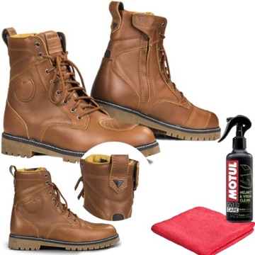 Buty motocyklowe SHIMA THOMSON Brown 43