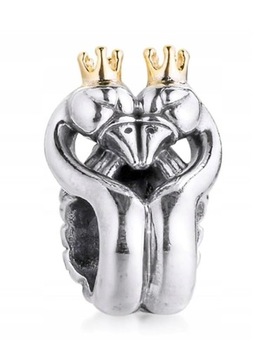 KORALIK ZAWIESZKA CHARMS SREBRNA SREBRO 925