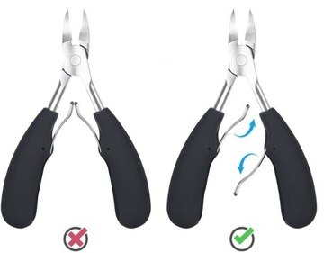 Подиатрический набор для вросших ногтей на ногах, кусачках, стопах и руках