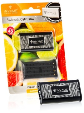 INVAME Świeżość Cytrusów ZAPACH SAMOCHODOWY PERFUM