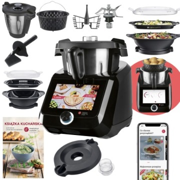 Kuchyňský Robot Lidlomix 2025 Monsieur Cuisine Smart Černý Wi-Fi Aplikace
