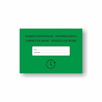 Książka kontrolna czasu pracy kierowcy KONTROLBUCH