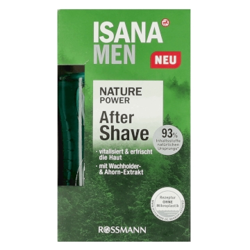 ISANA MEN Nature Power лосьон после бритья 100 мл