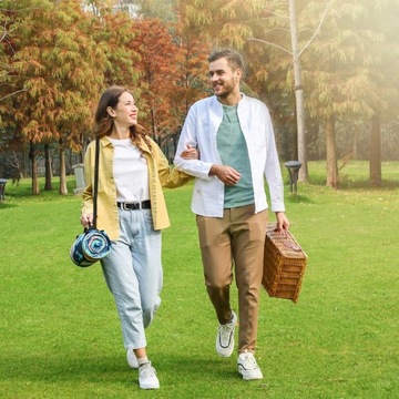 ОДЕЯЛО ДЛЯ ПИКНИКА 200х300см ТУРИСТИЧЕСКОЕ ОДЕЯЛО СКЛАДНОЙ ПЛЯЖНЫЙ КОВРИК ВОДОНЕПРОНИЦАЕМЫЙ