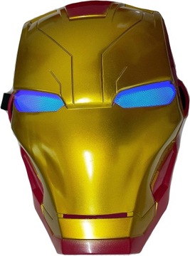 Zestawy kostiumów maska Iron man wiecce wiato
