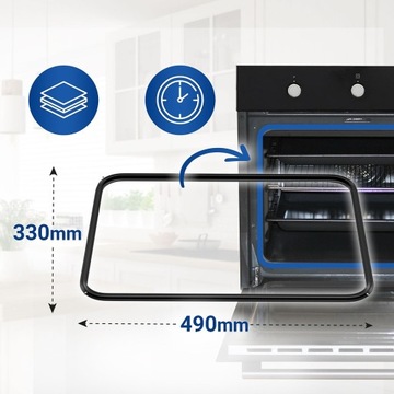 Уплотнитель дверцы духовки Электролюкс