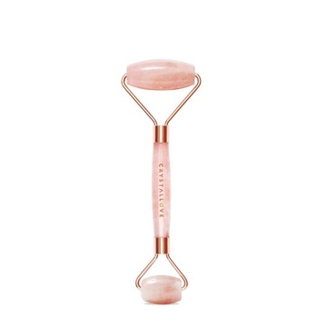 Crystallove Masażer Roller Różowy Kwarc