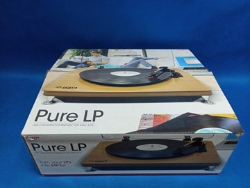 Проигрыватель ION Pure LP Светлое дерево/USB/Коробка