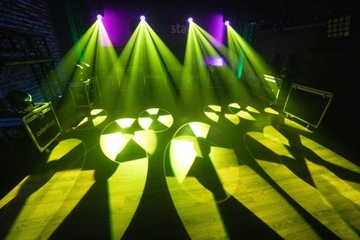 НАБОР 2x ПОДВИЖНЫЕ ГОЛОВКИ COLORSTAGE LED NOVA SPOT 150 КОРПУС КОЛЬЦА
