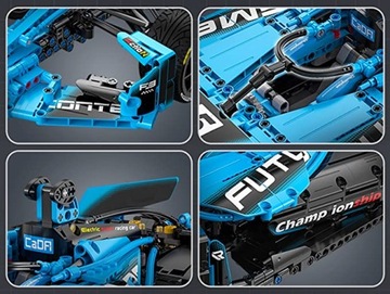 CADA KLOCKI FORMULA E 1667 EL SPORTS CAR.