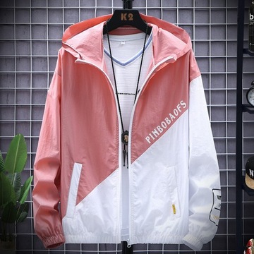 2023 Summer New Quick Dry Skin Hooded Jacket Men S