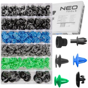 NEO SET НАБОР АВТОМОБИЛЬНЫХ ЗАЖИМОВ ДЛЯ OPEL 300 ШТ. ОРГАНАЙЗЕР 11-952