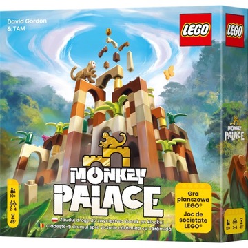 GRA RODZINNA PLANSZOWA REBEL LEGO MONKEY PALACE ed PL