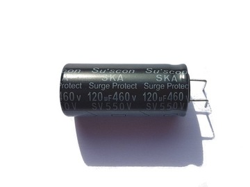 120uF 460V 105stopni 18x41mm prod. Suscon