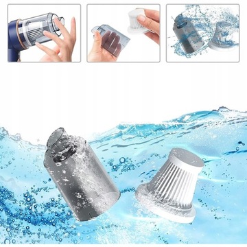 МОЩНЫЙ РУЧНОЙ БЕСПРОВОДНОЙ АВТОМОБИЛЬНЫЙ ПЫЛЕСОС