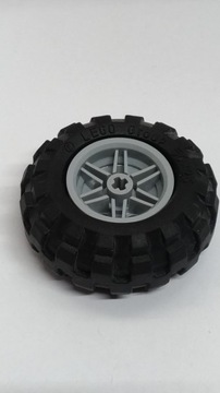 004б. Покрышка Lego Wheel 56х26 серый 56145c02