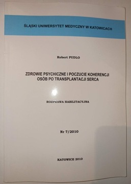 Zdrowie psychiczne i poczucie koherencji osób po transplantacji serca Pudło
