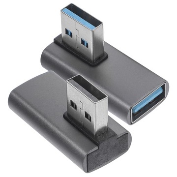 УГЛОВОЙ USB-ПРЕОБРАЗОВАТЕЛЬ USB «МАМА-МАМА» 2 ШТ.