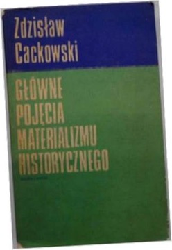 Główne pojęcia materializmu historycznego -