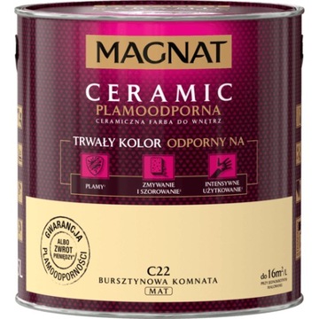 FARBA MAGNAT CERAMIC 2,5L BURSZTYNOWA KOMNATA C22