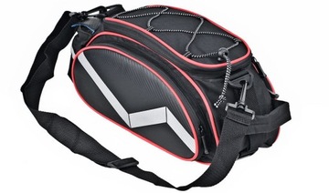 Sakwa rowerowa tylna Prox SAKWA PROX NA BAGAŻNIK DAKOTA 078 BK-RED 13l