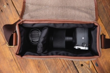 Женская сумка для фотоаппарата в стиле ретро