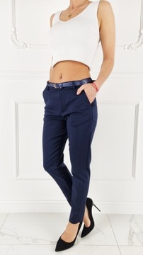 # ЭЛЕГАНТНЫЕ ЖЕНСКИЕ БРЮКИ — СИГАРИЛОТЫ — ТРУБКА 7/8 Plus Size Push-Up #