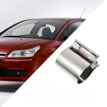 2 шт. УЗКАЯ ЛЕНТА ВЫХЛОПНОЙ ЛЕНТЫ УПЛОТНИТЕЛЬНЫЕ ЗАЖИМЫ ГЛУШИТЕЛЬ ЗАЖИМЫ ВЫХЛОПНОГО РАЗЪЕМА