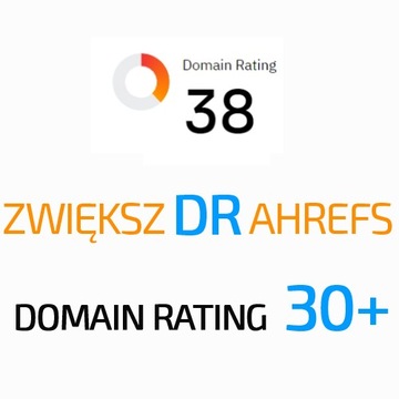 Pozycjonowanie - Zwiększ DR ahrefs do 30+