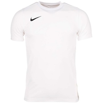 KOSZULKA MĘSKA NIKE PARK VII T-SHIRT SPORTOWY DRI-FIT BIAŁY r.S