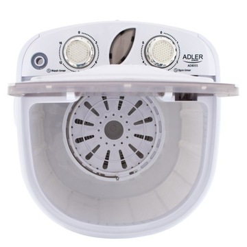 Adler AD 8055 Портативная стиральная машина, стиральная машина-отжимка, тип «Франия», 400Вт