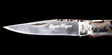 Нож складной, карманный 22 см, ручная работа, 4174 BURL WOOD