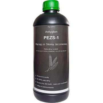 WYCIĄG ZE SŁOMY JĘCZMIENNEJ 1L PEZS-1 NATURALNY ANTYGLON DO STAWÓW I OCZEK