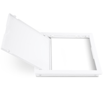 ПЛАСТИКОВАЯ ОБЗОРНАЯ ДВЕРЬ 30х30 см БЕЛАЯ АБС 300х300 мм белая ревизионная дверь