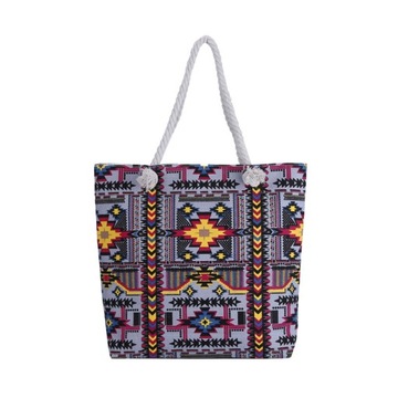 ЖЕНСКАЯ СУМКА-ШОППЕР ЦВЕТЫ