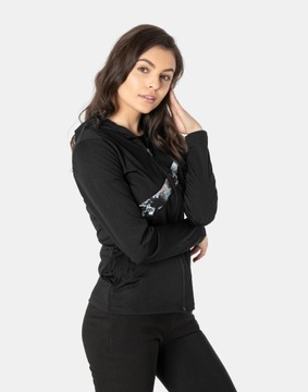 Sportowa Bluza Damska Rozpinana Kaptur 294-2 L/XL