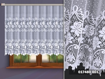 ЖАККАРДОВЫЙ ШТОР 17480/140СМ НОВАЯ АКЦИЯ