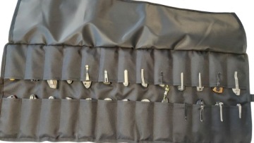 Чехол, кейс, сумка для складных ножей, 26 карманов.