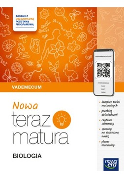 NOWA TERAZ MATURA BIOLOGIA Vademecum Matura ROZSZERZONY 2025 NOWA ERA