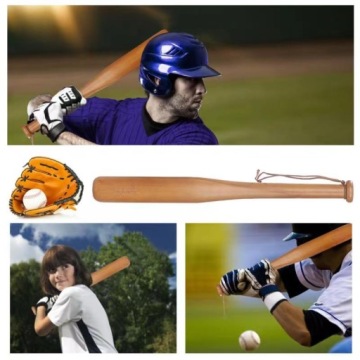 БЕЙСБОЛЬНАЯ БИТА ДЕРЕВЯННАЯ 46СМ ПРЕМИУМ КОРПУС