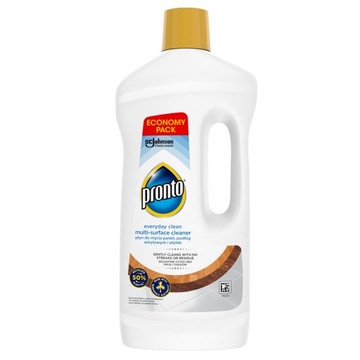 PRONTO PŁYN DO PODŁÓG 1000ML PANELE PŁYTKI PODŁOGI WINYLOWE MYCIE BEZ SMUG