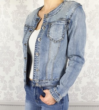 CHANELKA Katana Женская джинсовая куртка большого размера 5